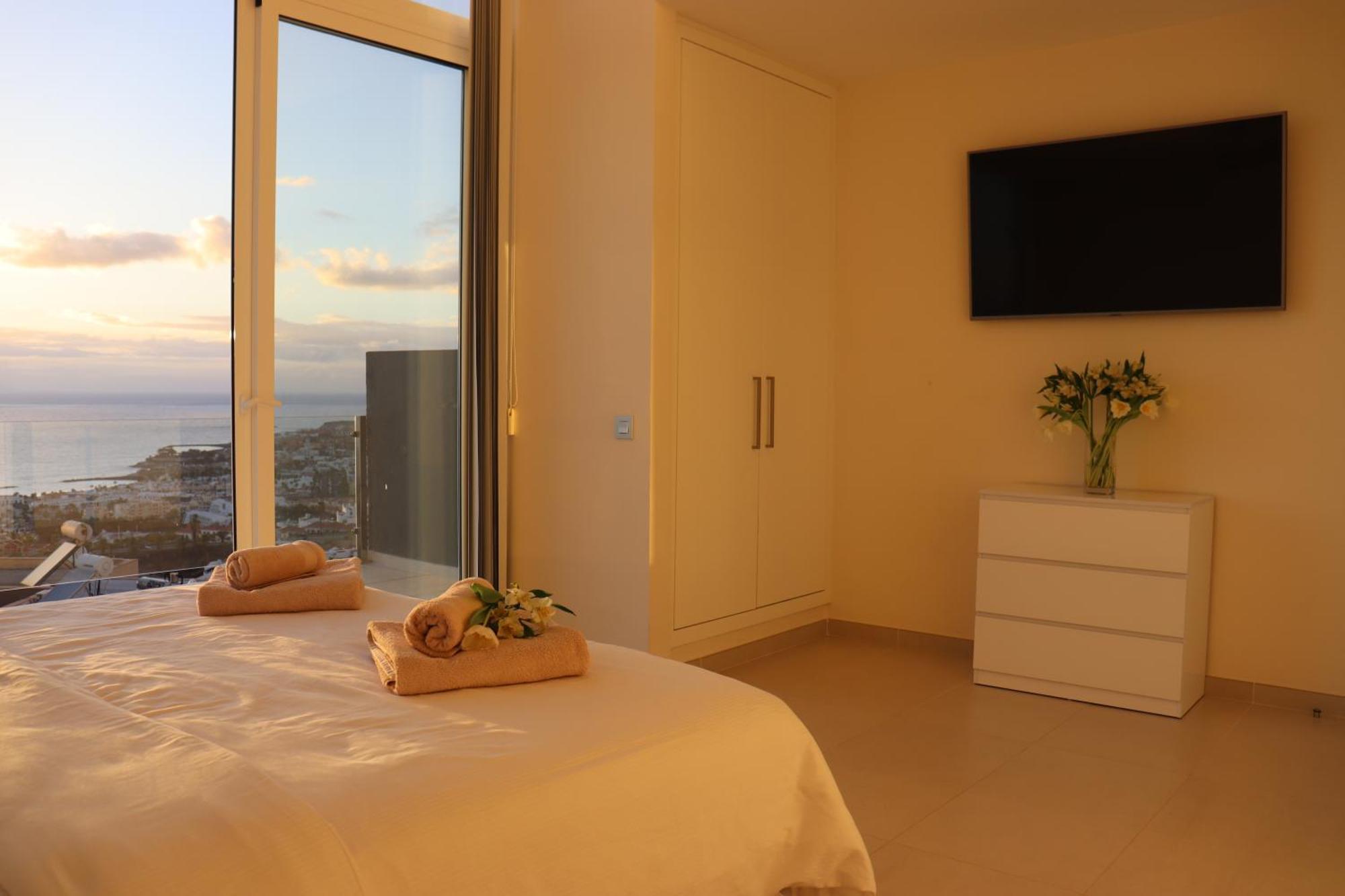 Azure Sky Villa - Panoramic Ocean View, Luxury, San Eugenio Costa Adeje (Tenerife) Exterior foto