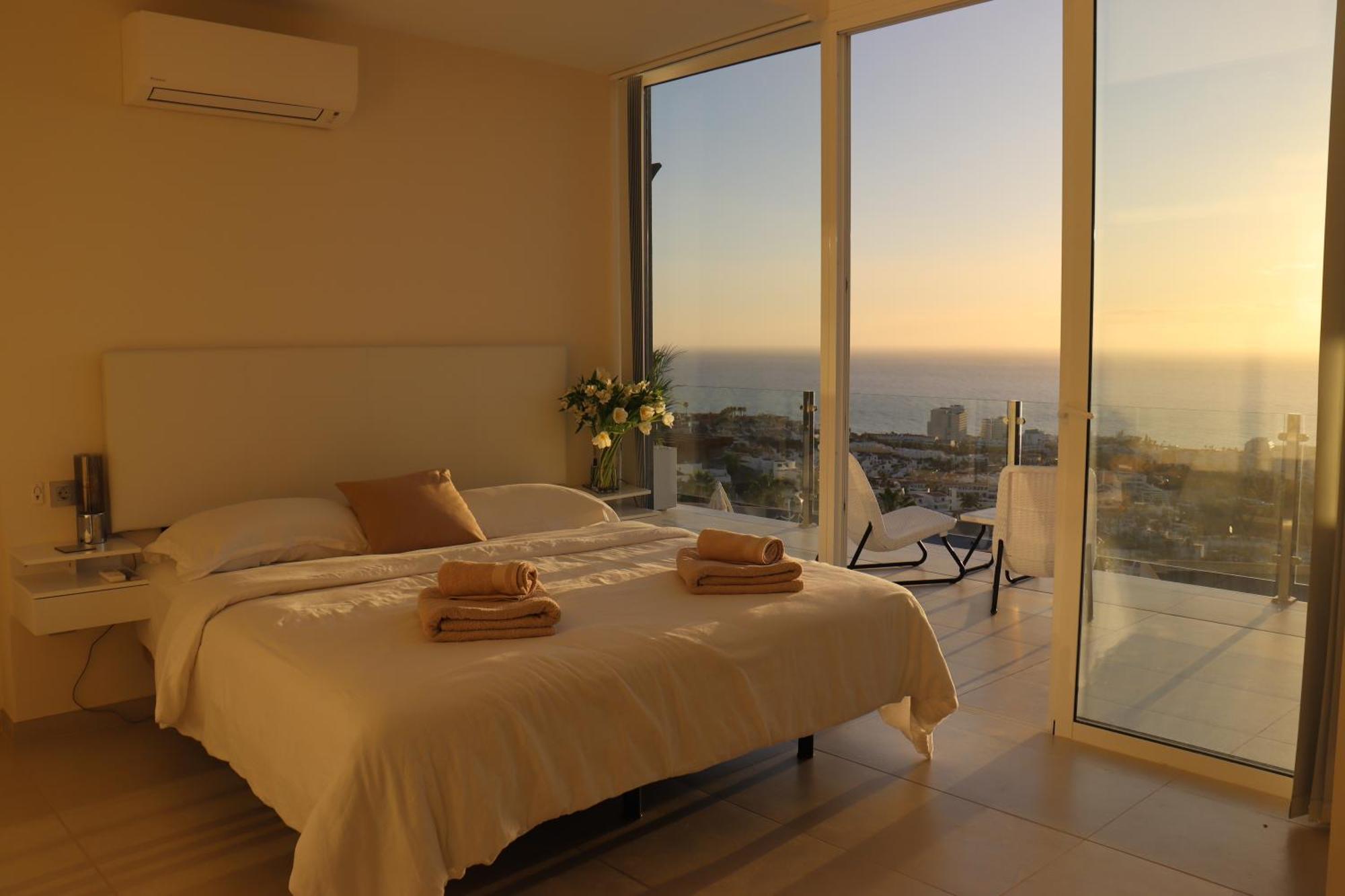 Azure Sky Villa - Panoramic Ocean View, Luxury, San Eugenio Costa Adeje (Tenerife) Exterior foto